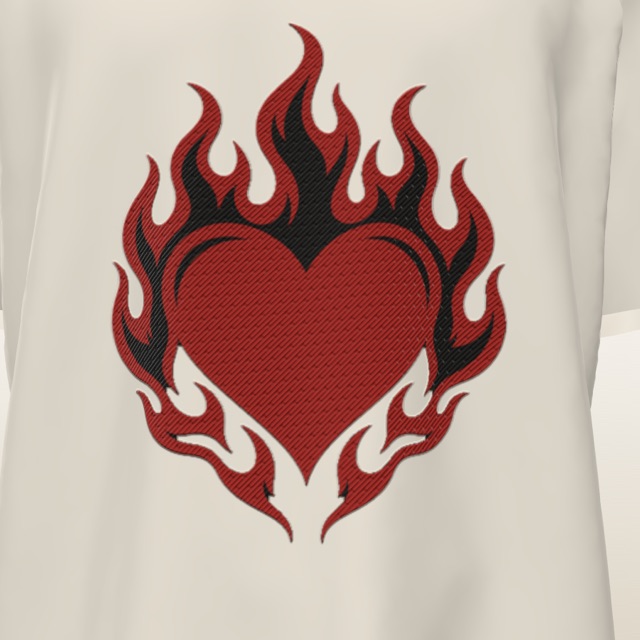 Embroidery finish